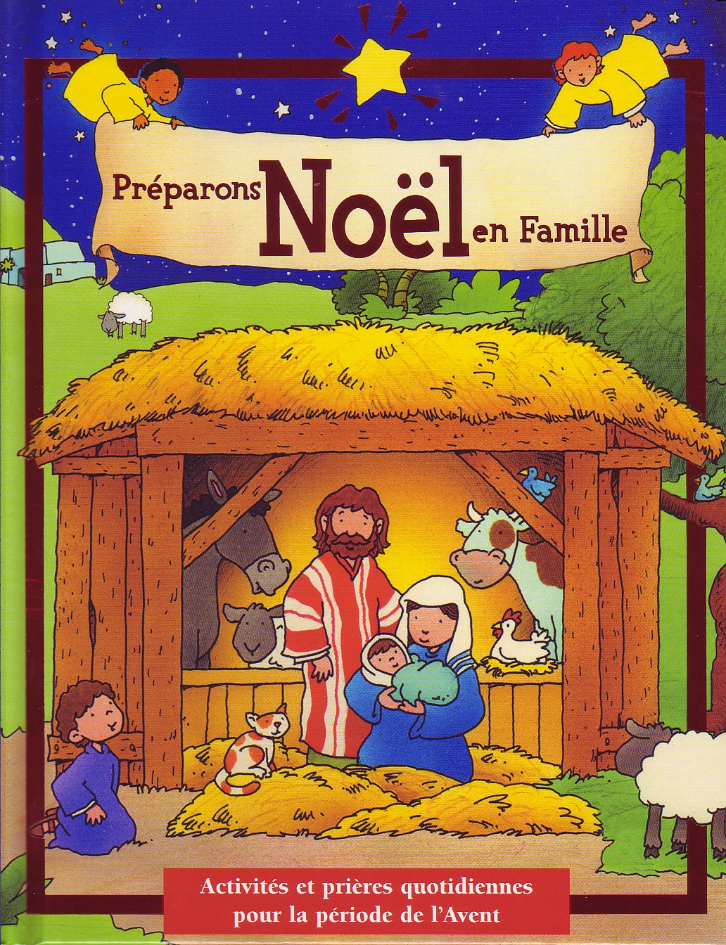 "Carte Pommes de pin et décorations de Noël"" "Carte Pommes de pin et décorations de Noël""